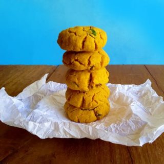 Hot and spicy, sweet and savory, dairy free, vegan cookies.