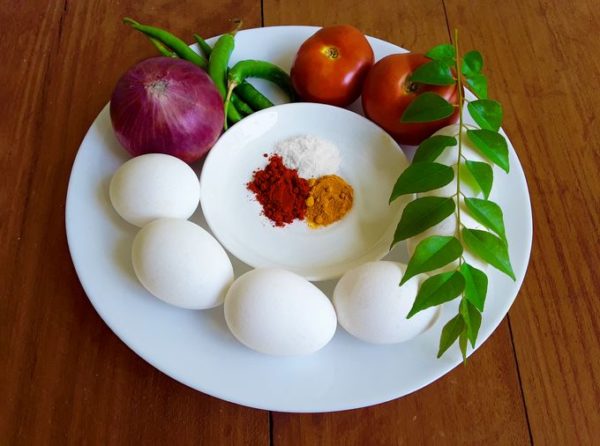 Ingredients for Egg Mint ‘Matoes Ingredients for Egg Mint 'Matoes
