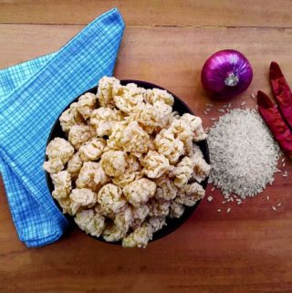 Odi / Vadi / Vodi / Oodi - Spicy Crisp Konkani Rice Fries